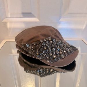 Brown Hat - LOTS of sparkle